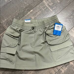Women’s Olive Green Cargo Utility Shorts
